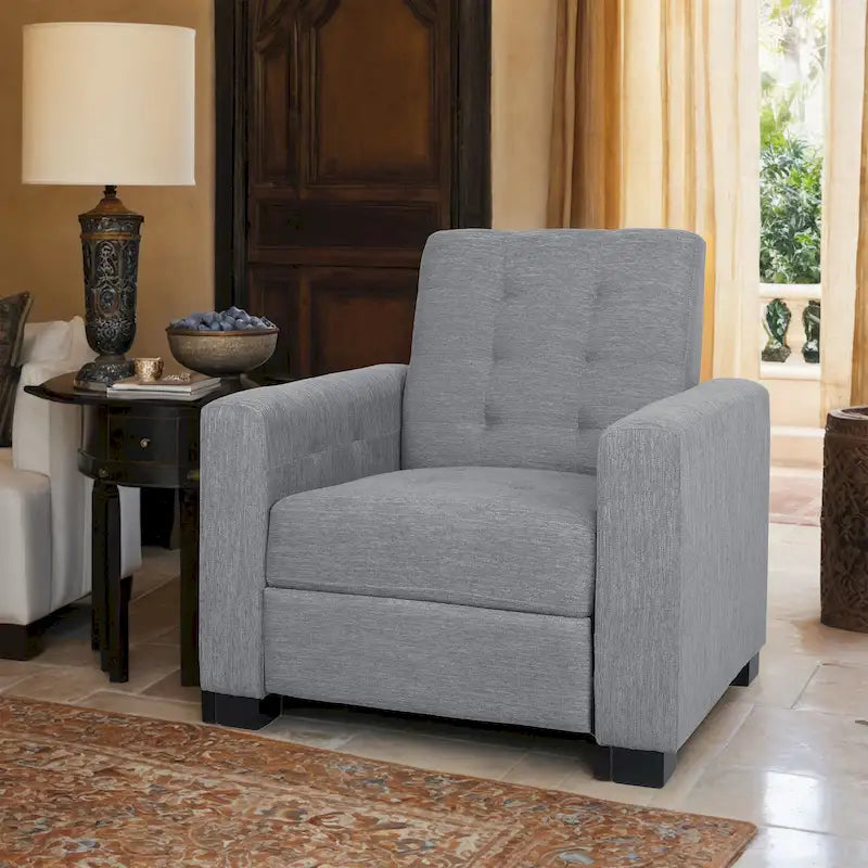 Upholstered Pushback Recliner by