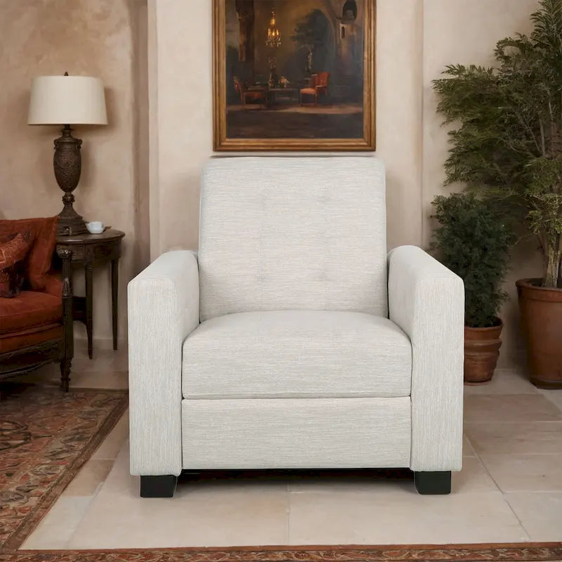 Upholstered Pushback Recliner by