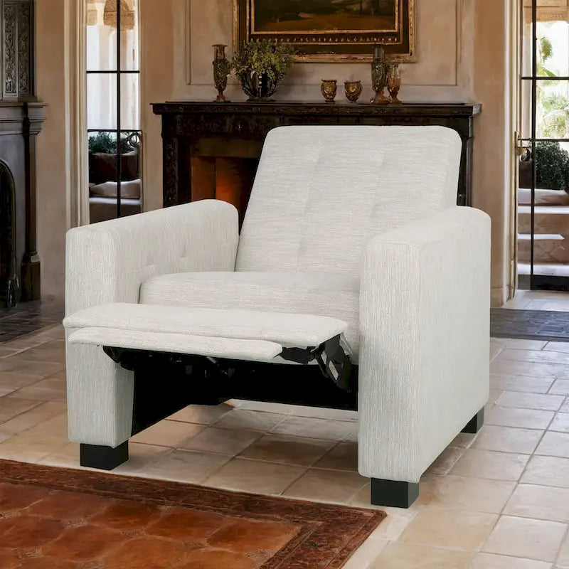 Upholstered Pushback Recliner by