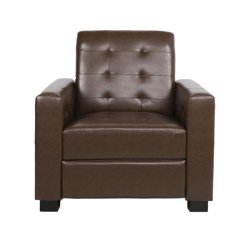 Upholstered Pushback Recliner by