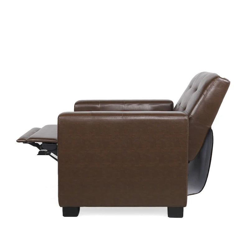 Upholstered Pushback Recliner by