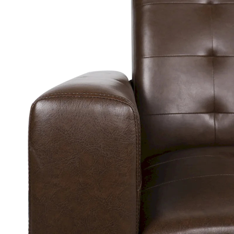 Upholstered Pushback Recliner by