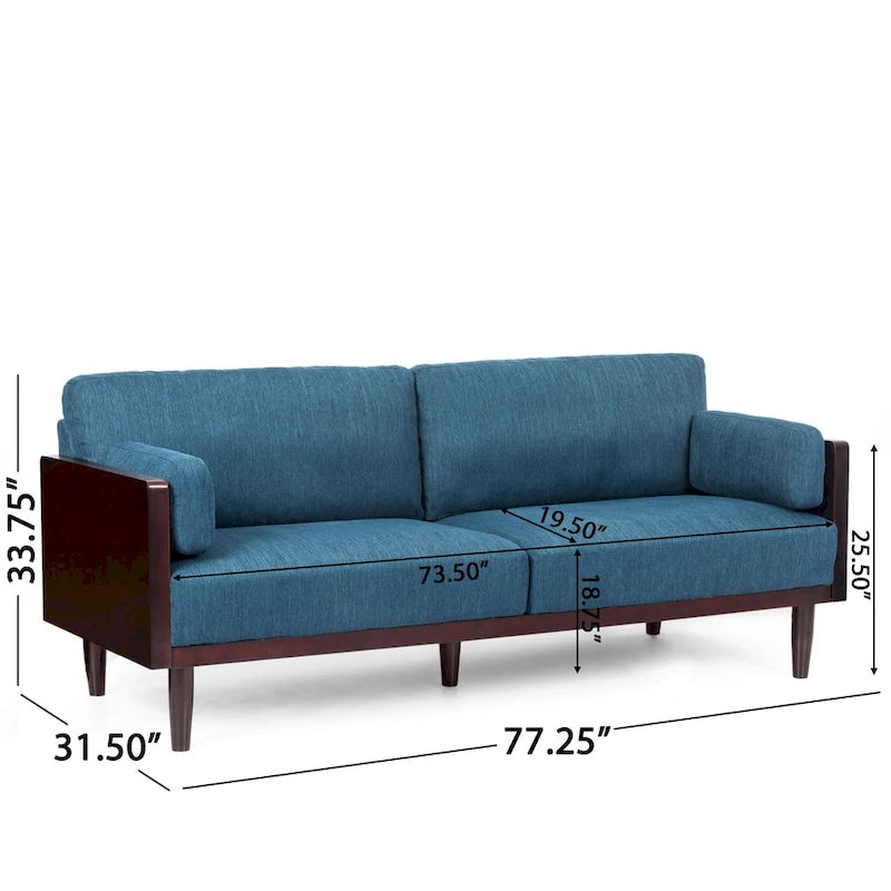 Upholstered 3-seater Sofa by