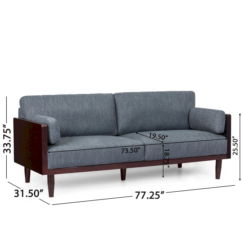 Upholstered 3-seater Sofa by