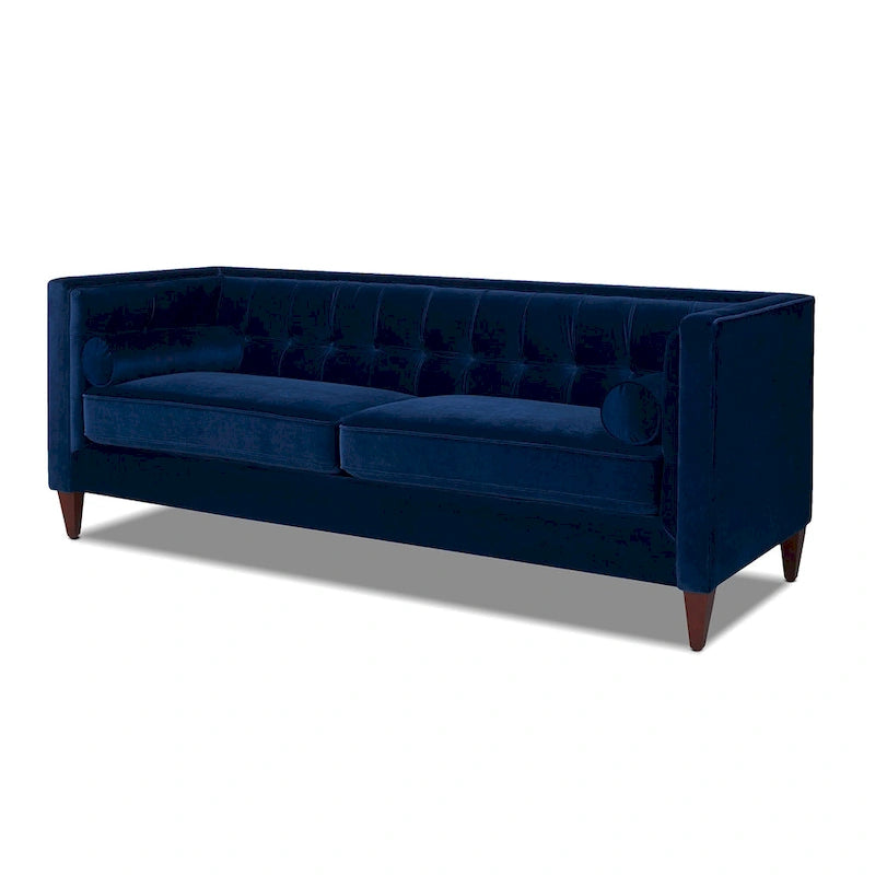 84 Modern Upholstered Tufted  Sofa