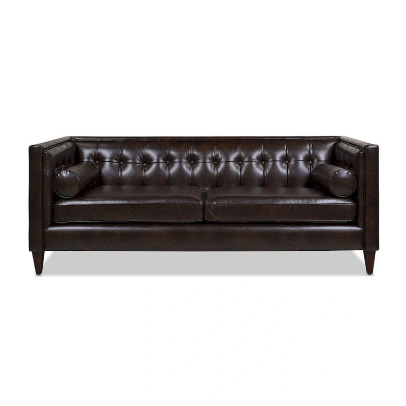 84 Modern Upholstered Tufted  Sofa