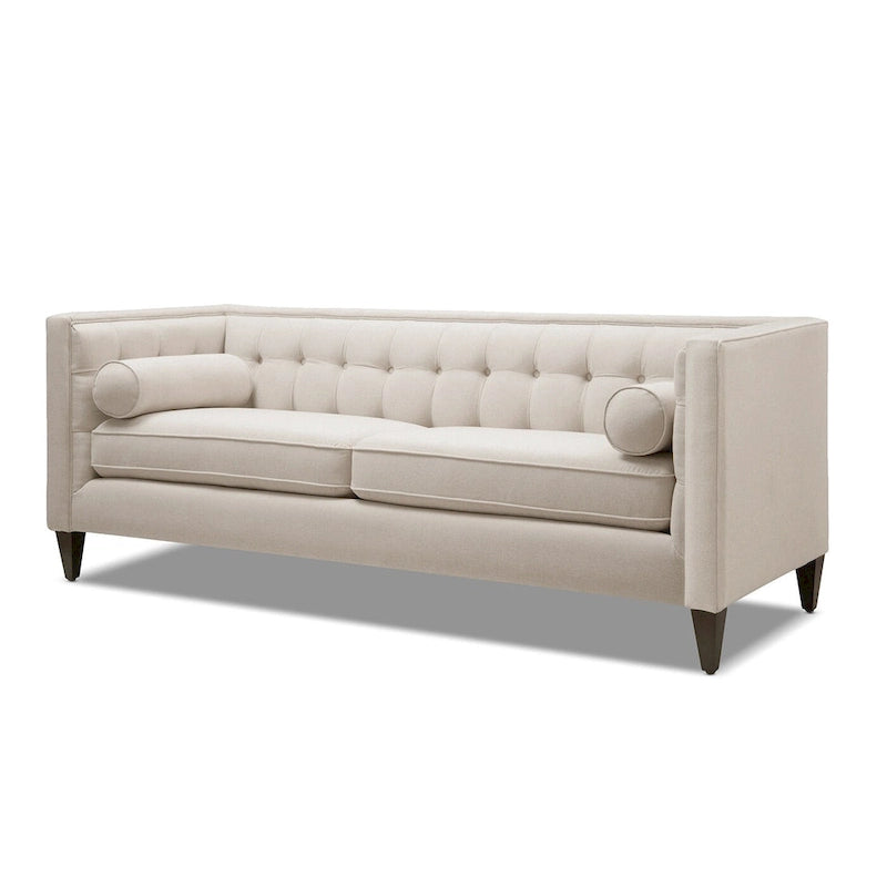 84 Modern Upholstered Tufted  Sofa