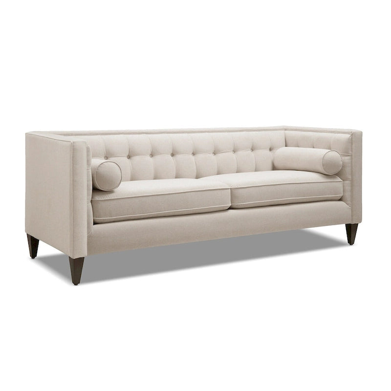 84 Modern Upholstered Tufted  Sofa