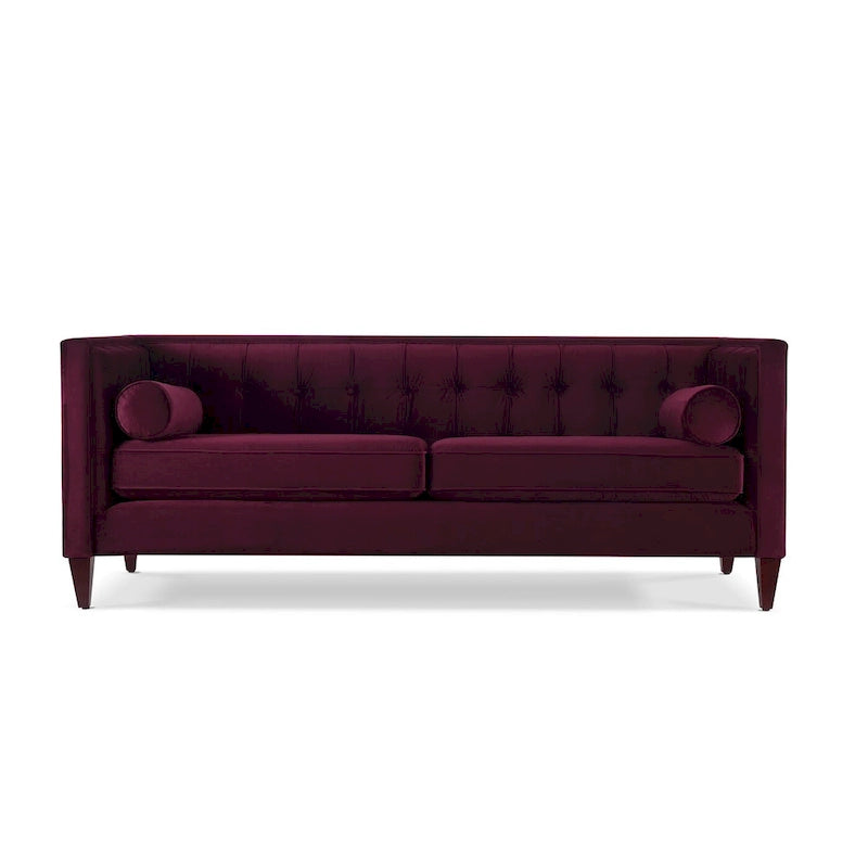 84 Modern Upholstered Tufted  Sofa