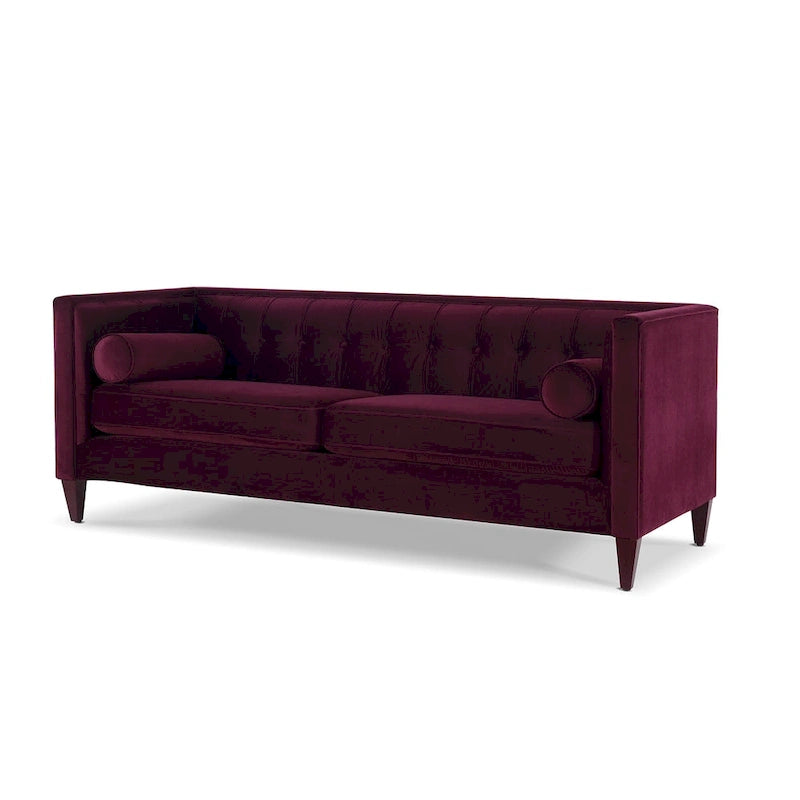 84 Modern Upholstered Tufted  Sofa