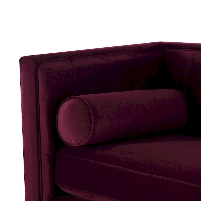 84 Modern Upholstered Tufted  Sofa