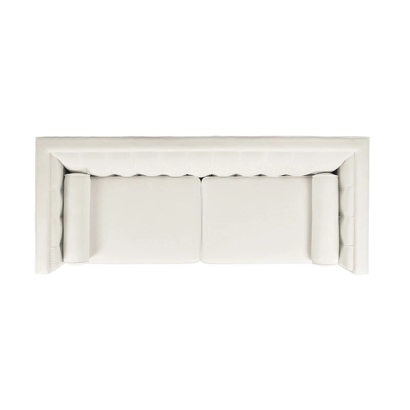 84 Modern Upholstered Tufted  Sofa