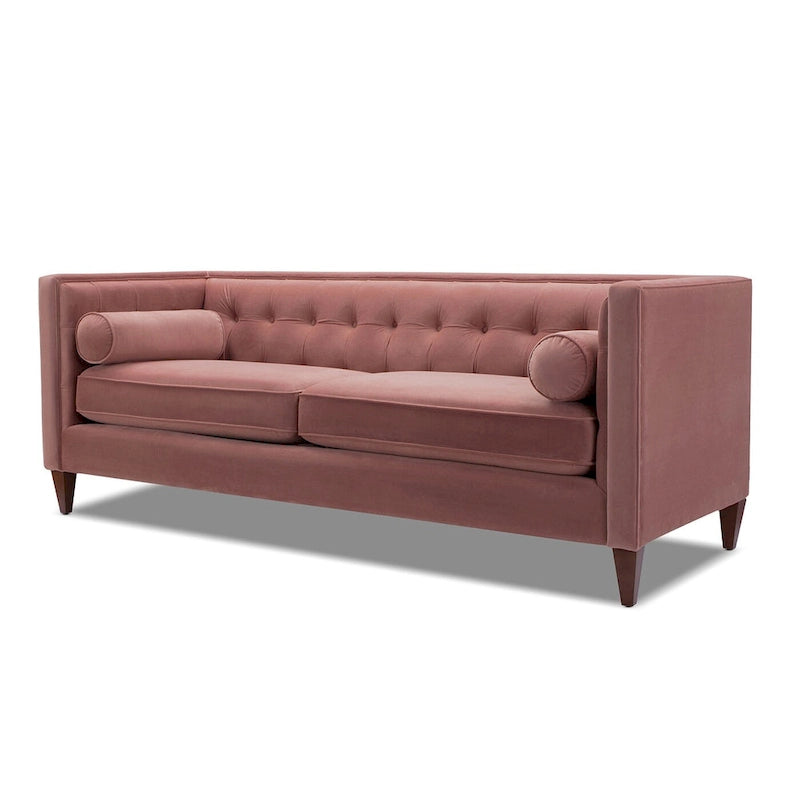 84 Modern Upholstered Tufted  Sofa