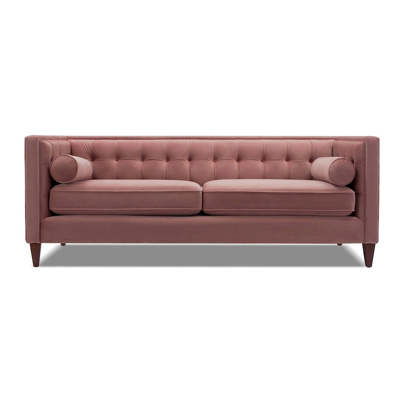 84 Modern Upholstered Tufted  Sofa
