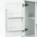 Kitchen Cart with 5 Wheels with Storage Cabinet and 3 Drawers