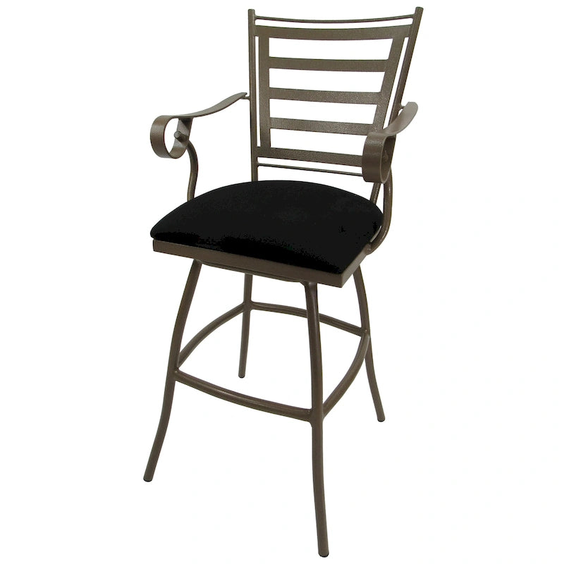 Extra Tall Spectator 35 Bar Stool- Beige Frame - 35 inch Seat