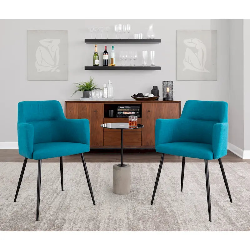 Carson Carrington Duved Contemporary Dining and Accent Chair (Set of 2)