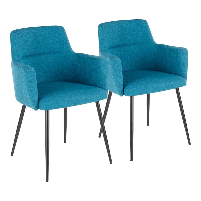 Contemporary Dining and Accent Chair (Set of 2)