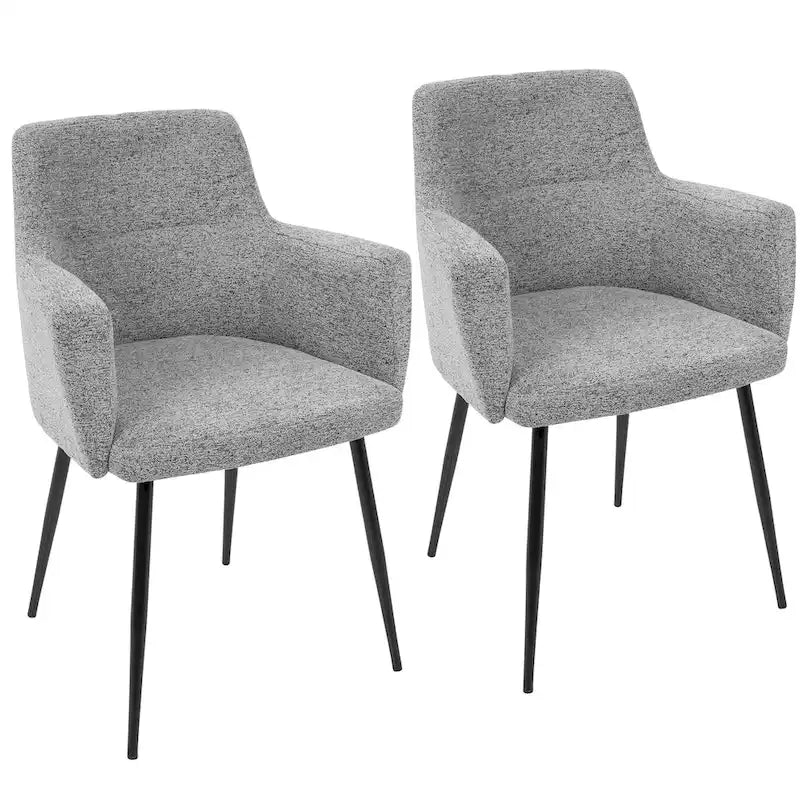 Contemporary Dining and Accent Chair (Set of 2)