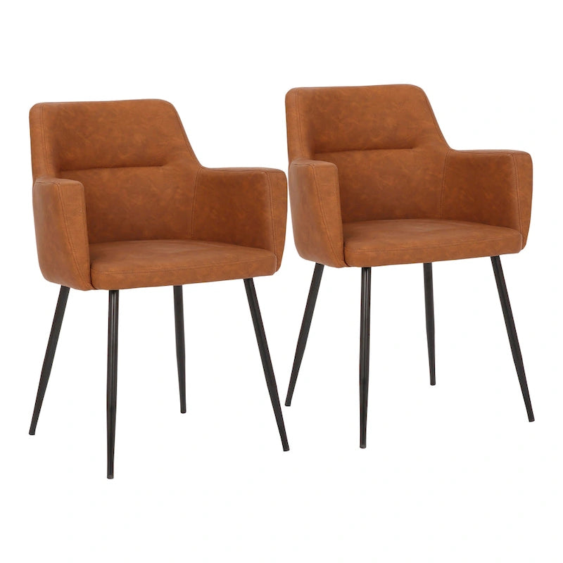 Contemporary Dining and Accent Chair (Set of 2)