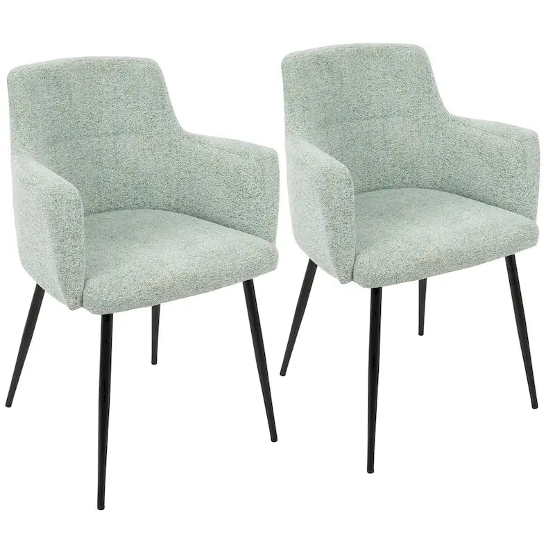 Contemporary Dining and Accent Chair (Set of 2)
