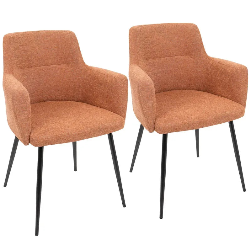 Contemporary Dining and Accent Chair (Set of 2)