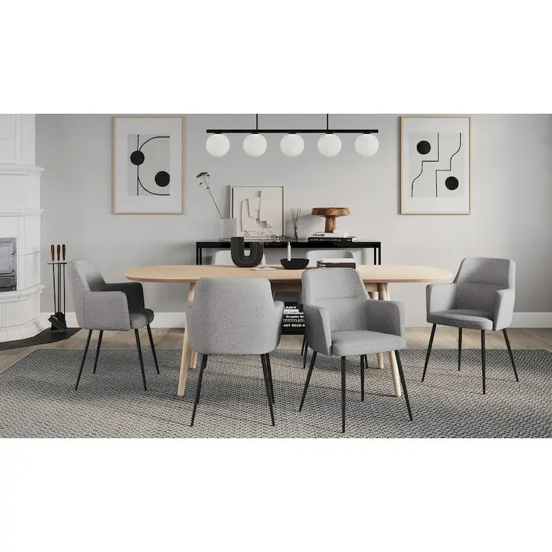 Contemporary Dining and Accent Chair (Set of 2)