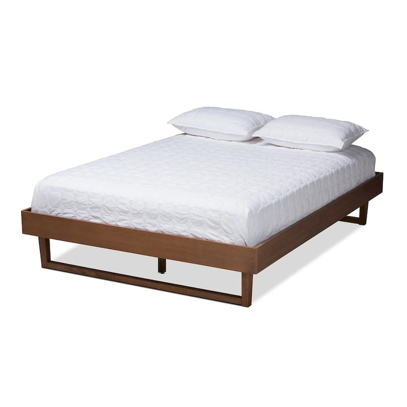 Mid-century Platform Bed Frame
