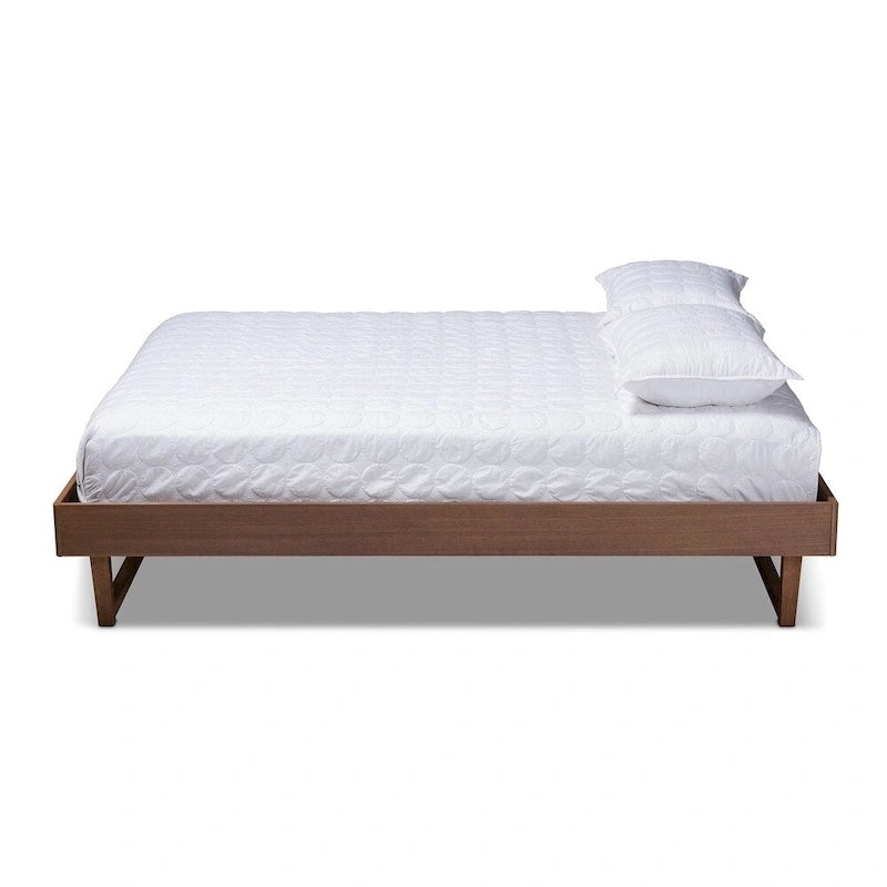 Mid-century Platform Bed Frame