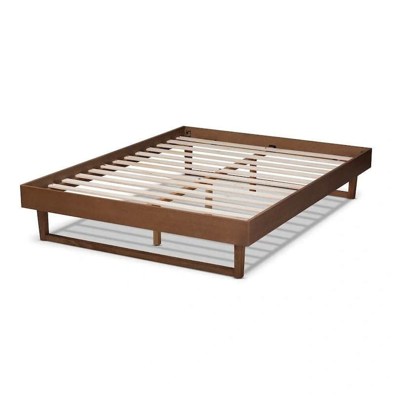 Mid-century Platform Bed Frame