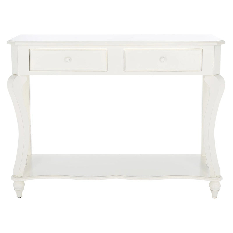 Dark Wood Console Table. - 43Wx15Dx32H