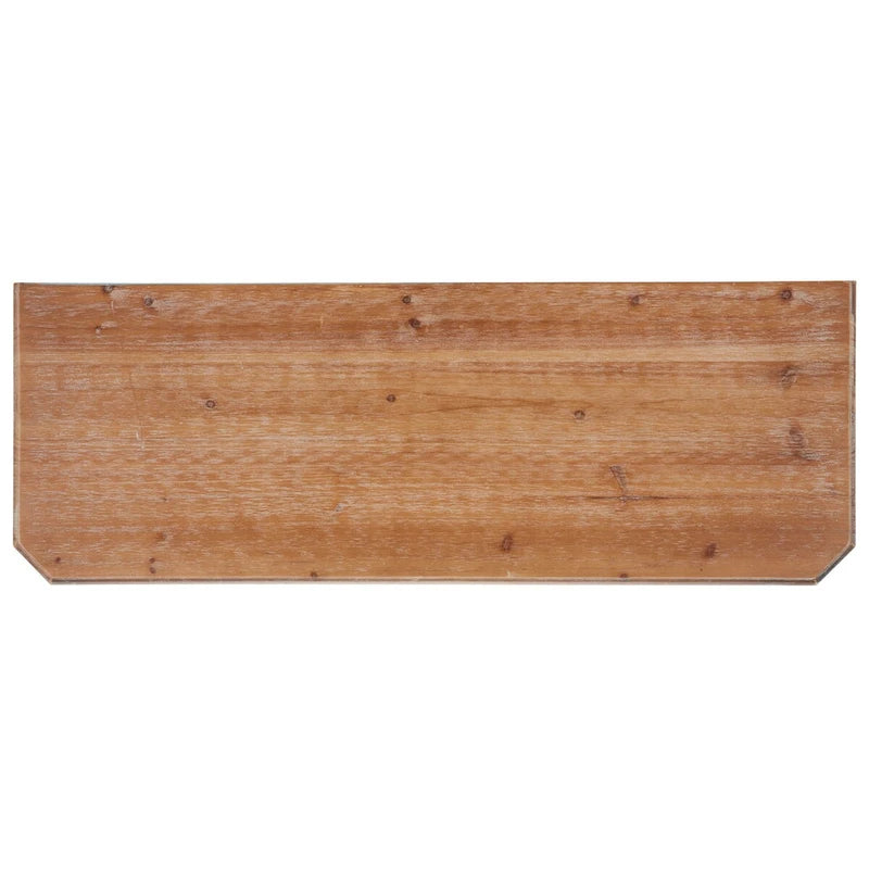 Dark Wood Console Table. - 43Wx15Dx32H