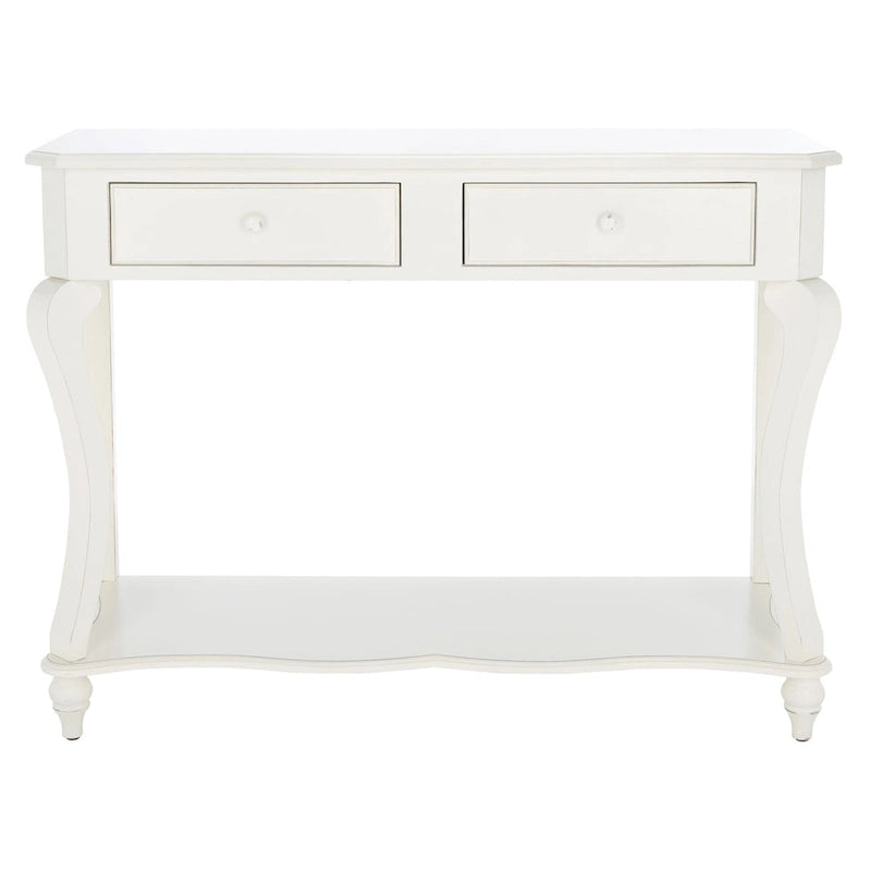 Dark Wood Console Table. - 43Wx15Dx32H