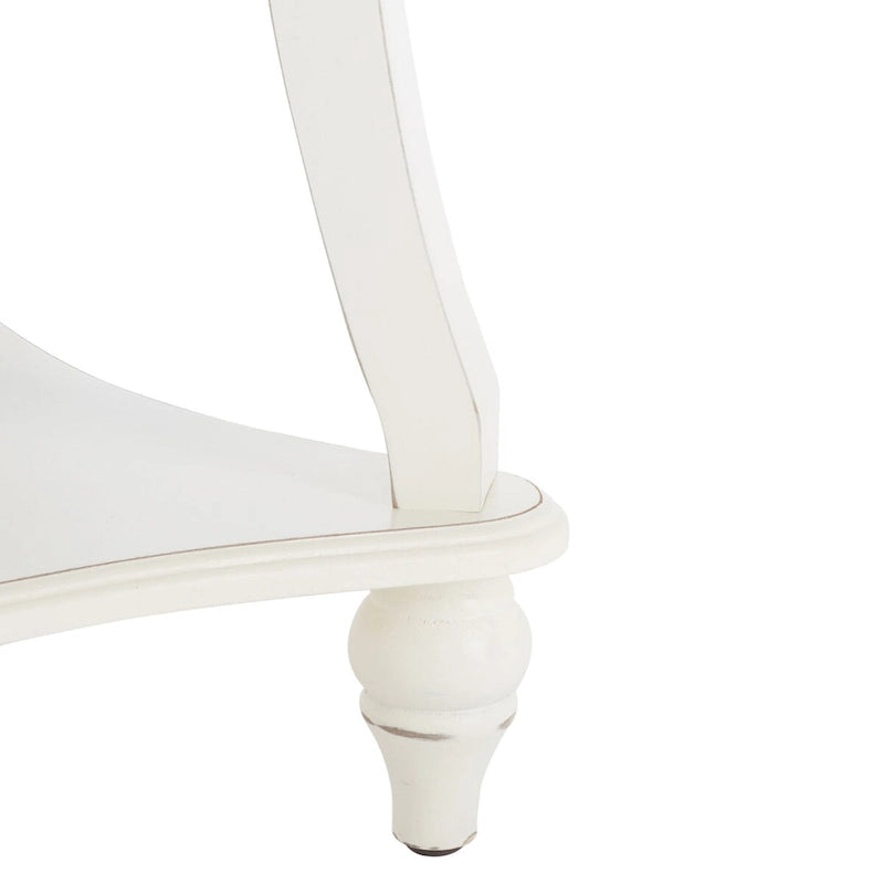 Dark Wood Console Table. - 43Wx15Dx32H
