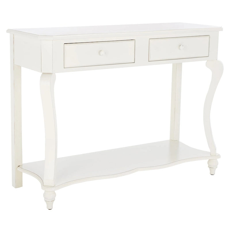 Dark Wood Console Table. - 43Wx15Dx32H