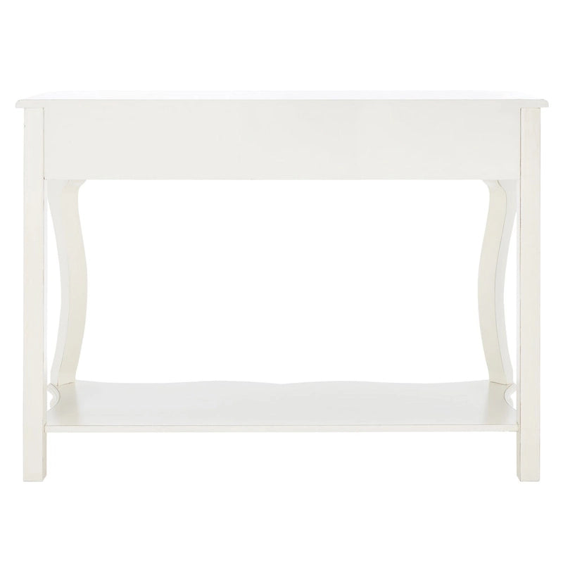 Dark Wood Console Table. - 43Wx15Dx32H