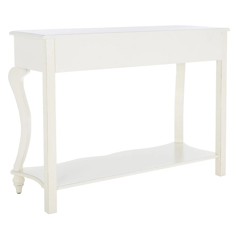 Dark Wood Console Table. - 43Wx15Dx32H