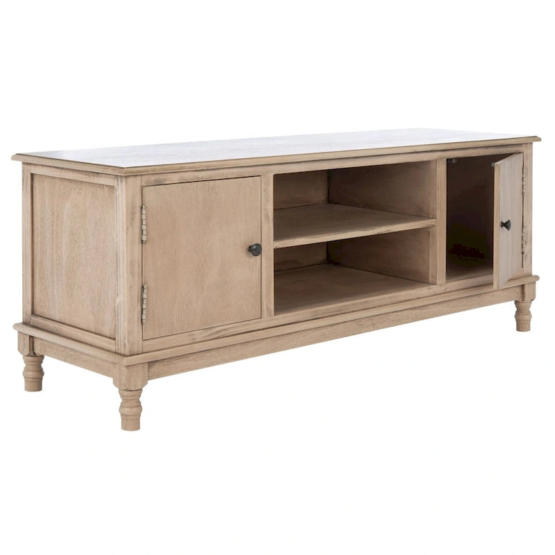 2-Door 1-Shelf TV Media Stand - 47.3 W x 15.8 L x 20 H - 47Wx16Dx20H