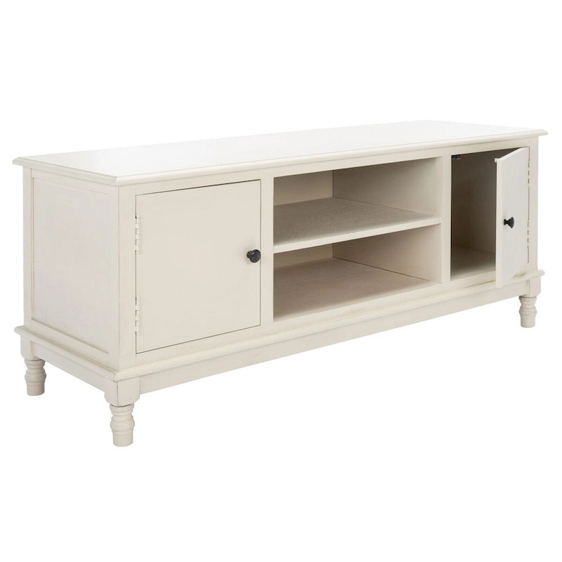 2-Door 1-Shelf TV Media Stand - 47.3 W x 15.8 L x 20 H - 47Wx16Dx20H
