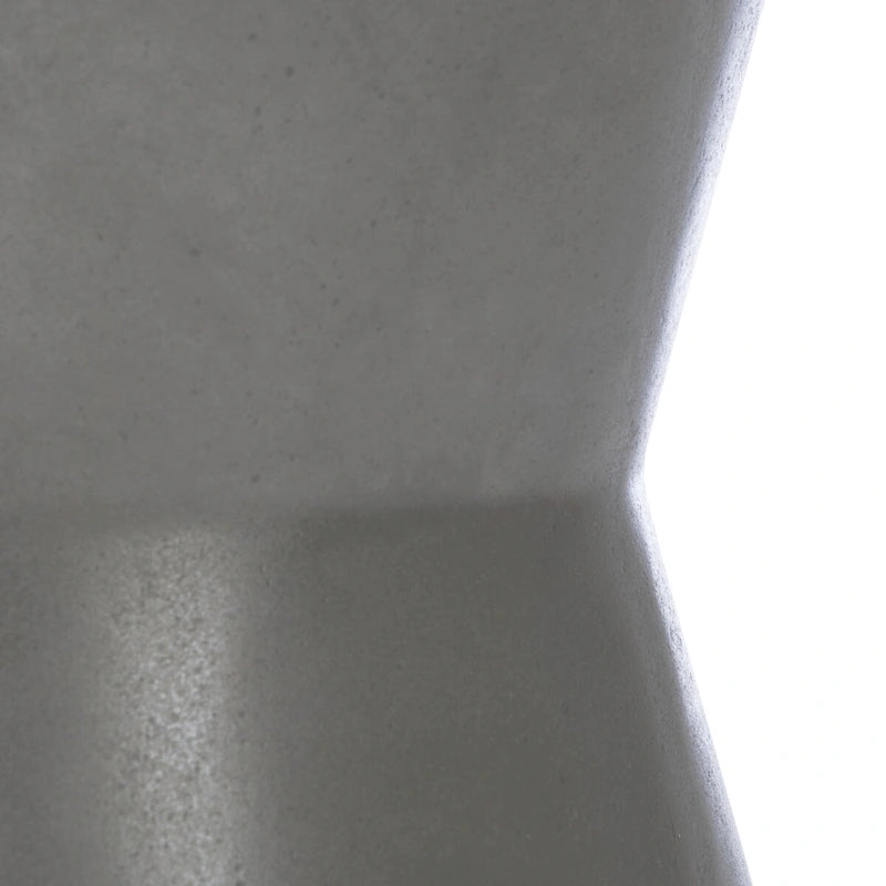 Concrete Indoor/ Outdoor Accent Table - 12.2 x 12.2 x 17.3 - 12Wx12Dx17H
