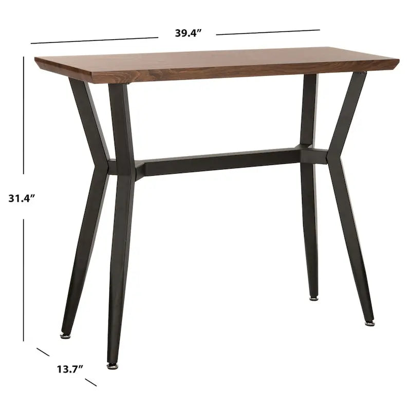 / Black Console Table - 39.4 x 13.7 x 31.4 - 39Wx14Dx31H