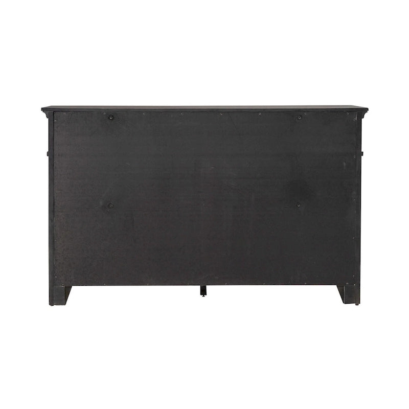 Saddle 8 Drawer Dresser