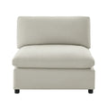 Armless Slipper Accent Chair by