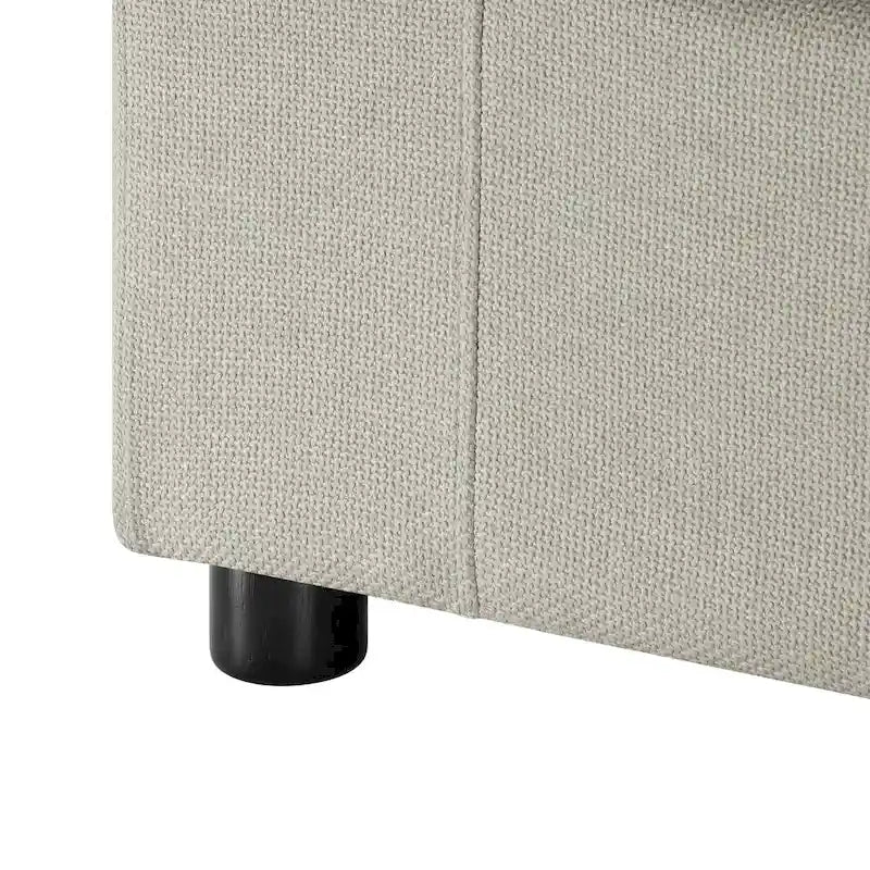 Armless Slipper Accent Chair by