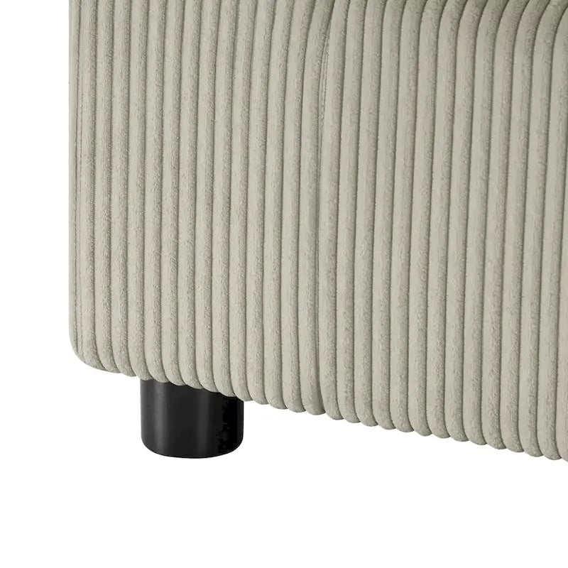 Armless Slipper Accent Chair by