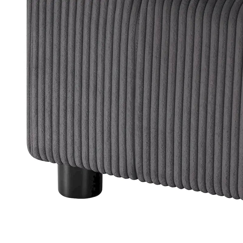 Armless Slipper Accent Chair by
