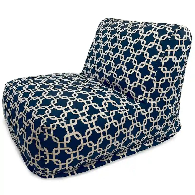 Indoor Bean Bag Chair Lounger 36 in L x 27 in W x 24 in H