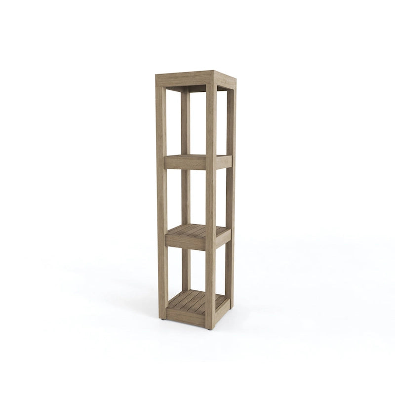 The Original Square Teak Bath Stand