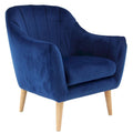 Polyester Room Accent Chair - Black, Blue, or Yellow