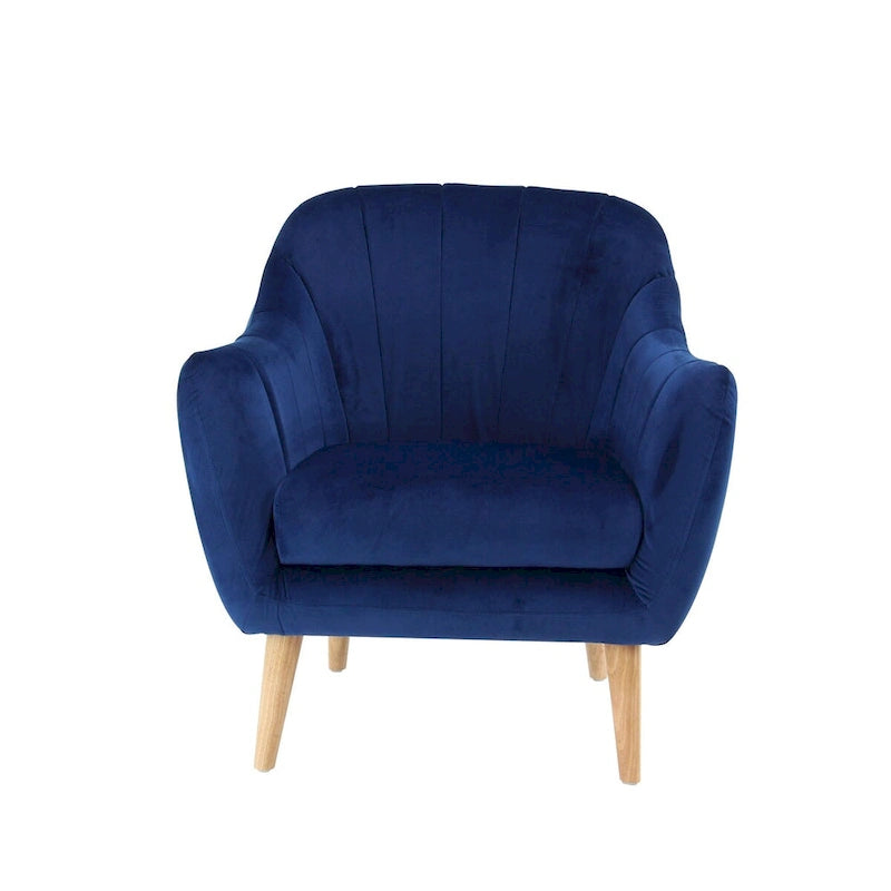 Polyester Room Accent Chair - Black, Blue, or Yellow